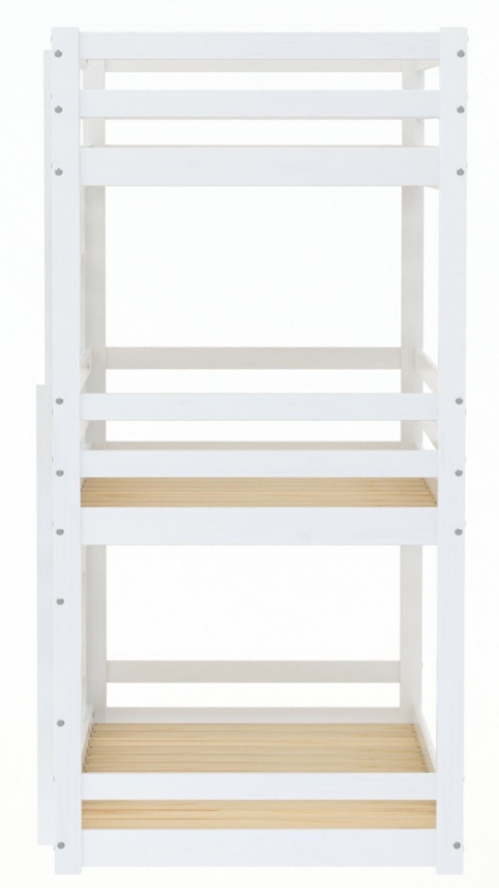 Product photograph of Tressa White Pine Triple Bunk Bed from Choice Furniture Superstore.